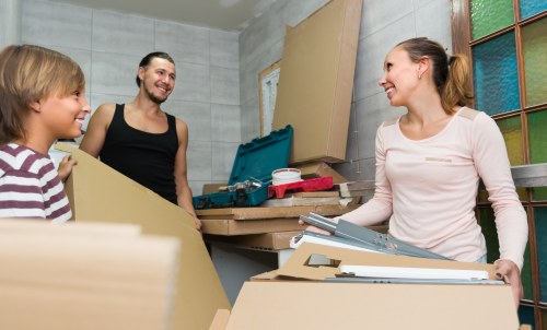 Flat removals planning in St Johns Wood with apartment access and moving boxes