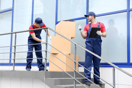 Business relocation logistics for a move near St Johns Wood with access planning