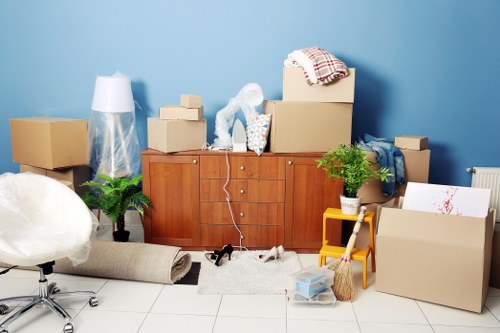 Moving service team working in St Johns Wood local removals
