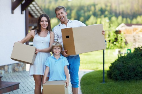 Furniture collection and delivery van service in NW8