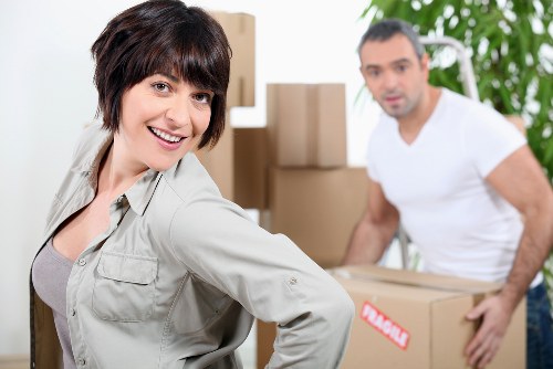 Packed moving van ready for a St Johns Wood removal service