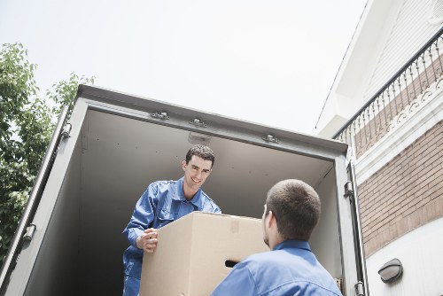Van service supporting a flat move near St Johns Wood
