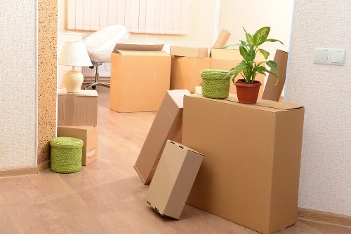 Commercial removal van support for office moves in St Johns Wood