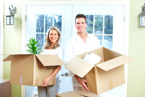 Customer booking a van and man service with service details